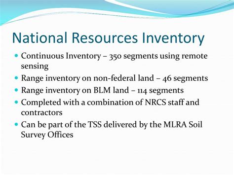 National Resource Inventory Fact Sheet - Natural Resources … - wintechmobiles.com