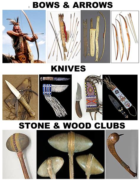 Native Indian Weapons and Tools - wintechmobiles.com