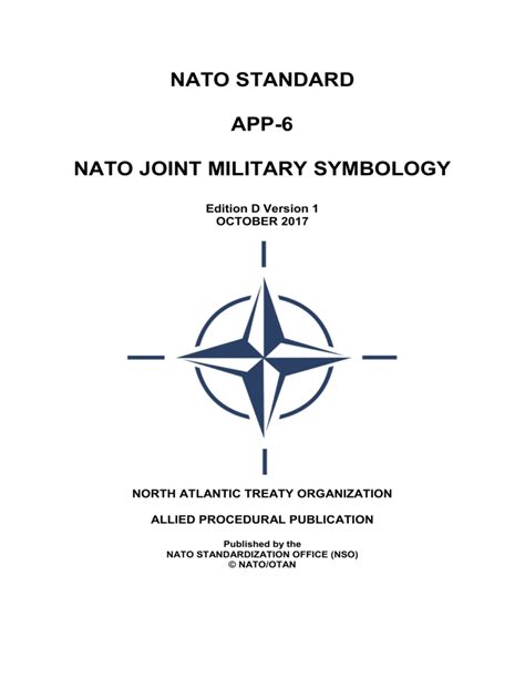 NATO Joint Military Symbology Standard APP-6 - wintechmobiles.com