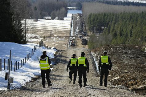 NATO member Finland breaks ground on Russia border fence