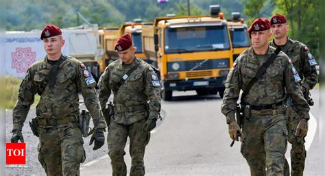 NATO to decrease Troop amounts in Kosovo amid improved protection status.