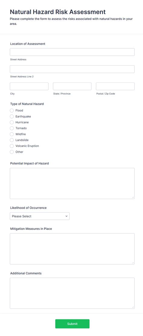 Natural Hazard Risk Assessment User Guide - wintechmobiles.com