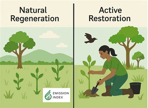 Natural Regeneration vs. Active Reforestation: - raincitystudios.com