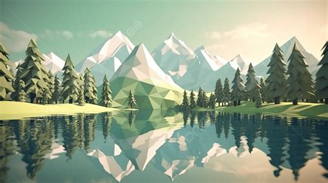 Nature Low Poly royalty-free images - muktibox.com
