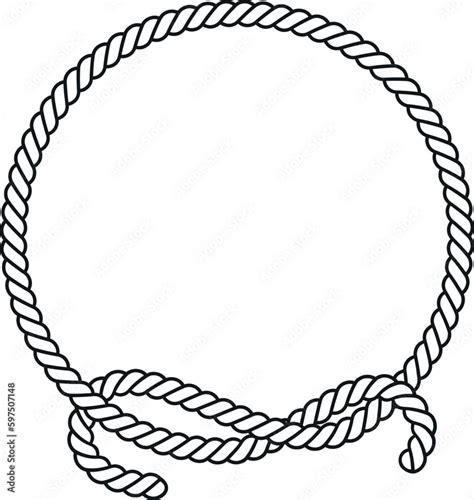 Nautical Rope Line Art Illustrations & Vectors - Dreamstime - muktibox.com