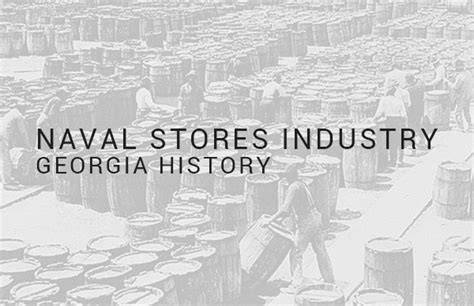 Naval Stores Industry - New Georgia Encyclopedia - raincitystudios.com