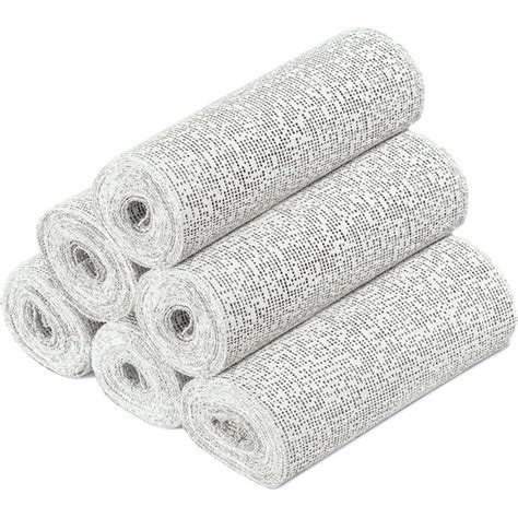 Navaris Plaster Cloth Rolls (L, Pack of 6) - Gauze … - muktibox.com