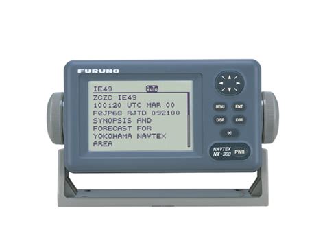 NAVTEX RECEIVER NX-300 Navtex Products FURUNO