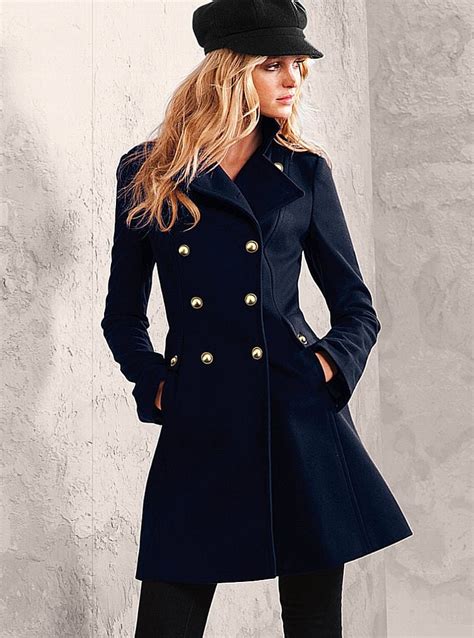 NAVY COATS & JACKETS