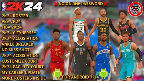 NBA 2K20 Update Roster 2K24 Android No Password No f1vm Work On Android
