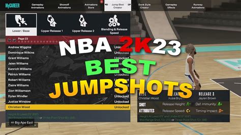 NBA 2K23 Season 2 Best Jumpshots - Top 5 New Fastest 100