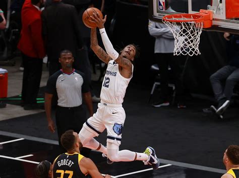NBA Playoffs 2021 Ja Morant Joins Elite Scoring List Including Wilt