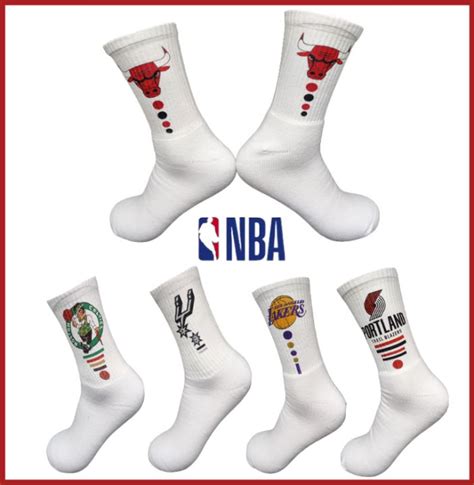 NBA White Socks for Men for sale eBay