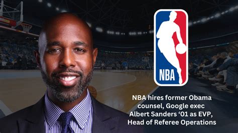 NBA hires former Obama counsel, Google exec Albert Sanders Jr. to head ref operations
