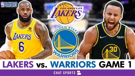 NBA playoffs live updates: Lakers-Warriors Game 1 going back-and-forth in second quarter