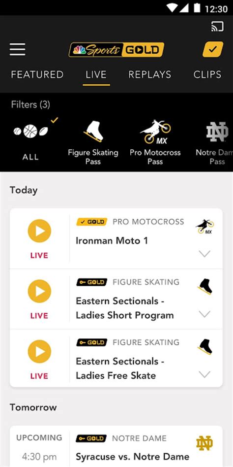 NBC Sports Gold - Apps on Google Play