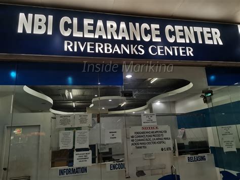 NBI Clearance Center, Riverbanks Marikina - WorldPlaces