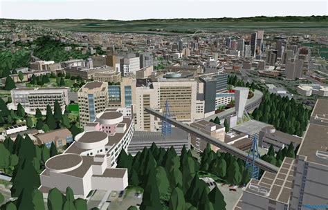 NC3D OHSU Campus Model