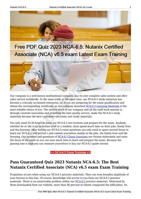 NCA-6.5 Certification Training