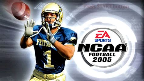 NCAA Football 2005 PS2 Gameplay HD - YouTube