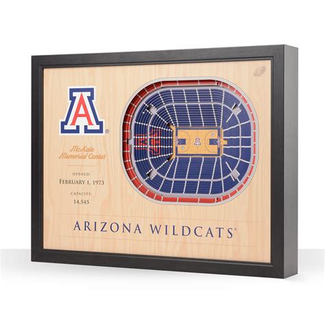 NCAA Stadiums — 3D WOOD MAPS - BELLA MAPS