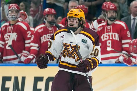 NCAA hockey: Mittlestadt’s two goals in third period propel Gophers into championship game