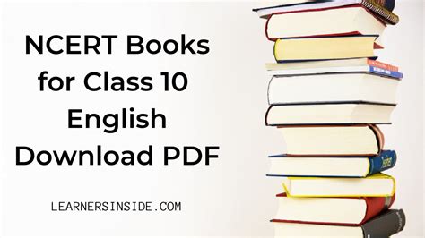 NCERT Book Class 10 English Download PDF - DK Goel Solutions