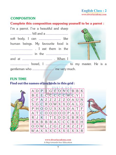 NCERT Solutions for Class 5 English Marigold Unit 2 Picture Composition