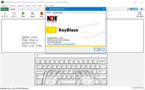 NCH KeyBlaze Typing Tutor Plus 3.03 Beta With Crack 