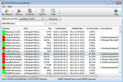 NCH Orion File Recovery for Windows