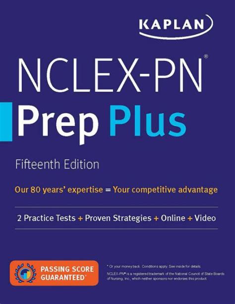 Read Online Nclexpn Prep Plus 2 Practice Tests  Proven Strategies  Online  Video By Kaplan Nursing