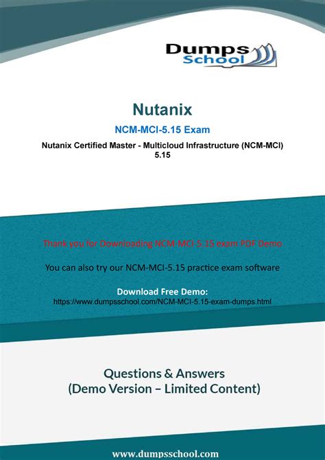 NCM-MCI-5.15 Online Test