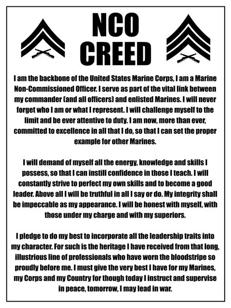 NCO Creed