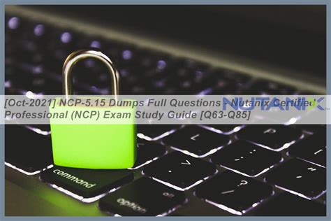 NCP-5.15 Prüfungsübungen