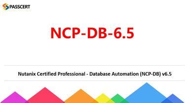 NCP-DB-6.5 Dumps
