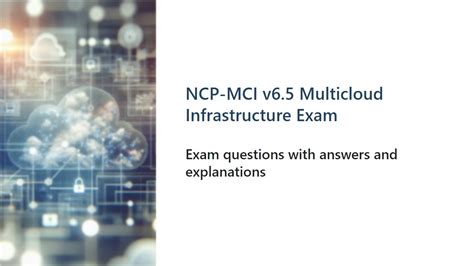 NCP-MCI-6.10 Certification Test Answers