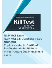 NCP-MCI-6.5 Prüfungsfrage