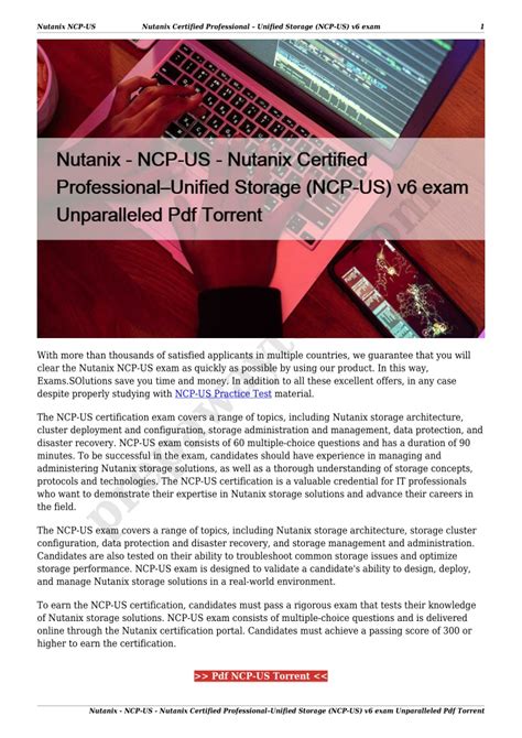 NCP-US PDF Demo