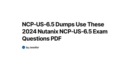 NCP-US-6.5 PDF