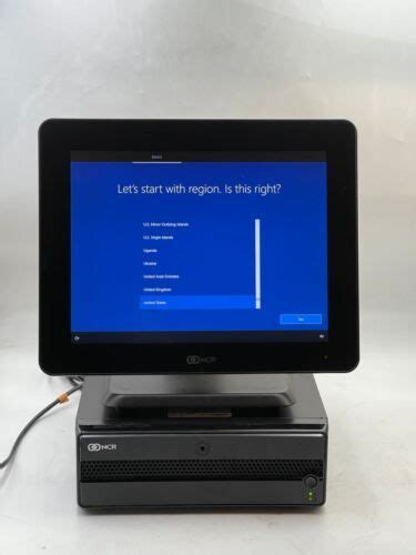 NCR XR8 RealPOS SYSTEM W/ MONITOR, KEYBOARD, …