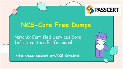 NCS-Core Dumps Deutsch