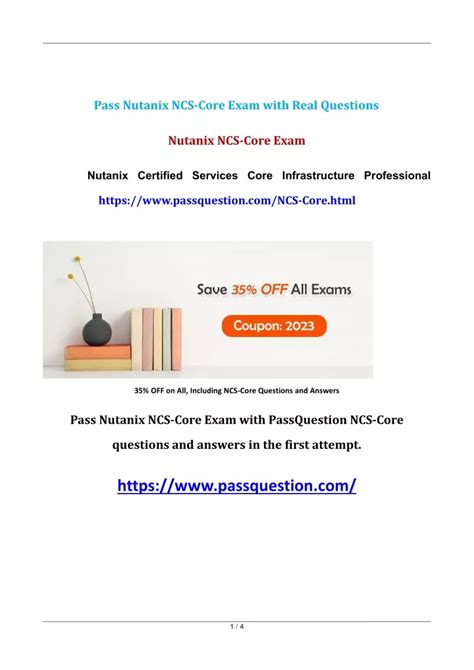 NCS-Core Exam Fragen