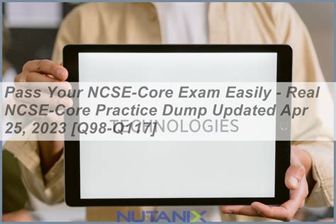 NCSE-Core Prüfungsunterlagen