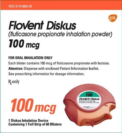 NDC 0173-0602 Flovent Diskus - NDCList.com