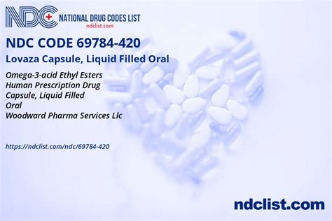 NDC 69784-420 Lovaza Capsule, Liquid Filled Oral Label …