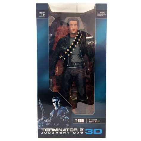 NECA Terminator 2 1/4 Scale Action Figure YouTube.