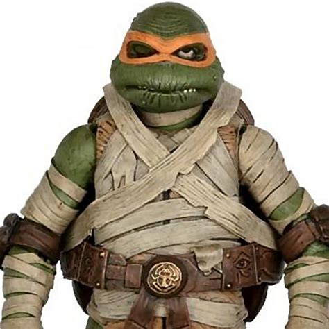 NECA Universal Monsters x TMNT - Michelangelo as The Mummy …