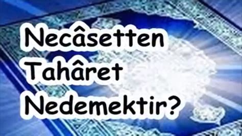 NECASETTEN TAHÂRET.