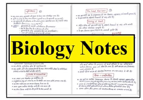 NEET Biology Notes 2024 - Download PDFs