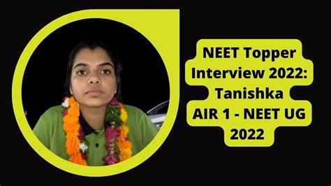 NEET Topper Interview 2024: Meet Tanishka - Daughter of Govt School